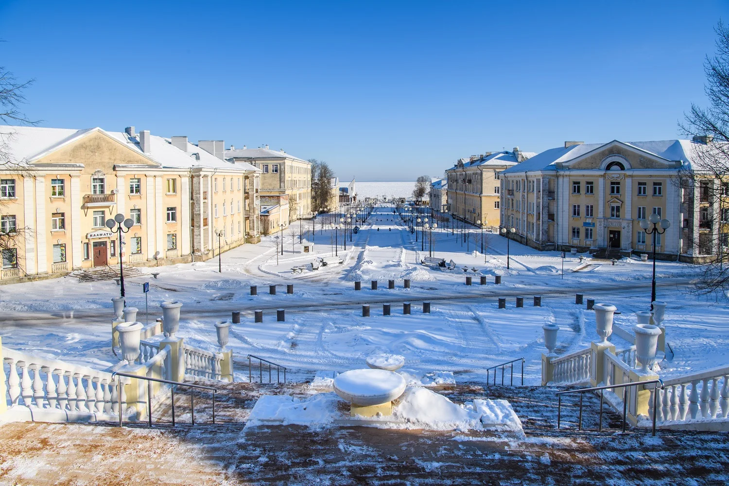 Edullinen ja aito Itä-Viro - Sillamäen Mere puiestee