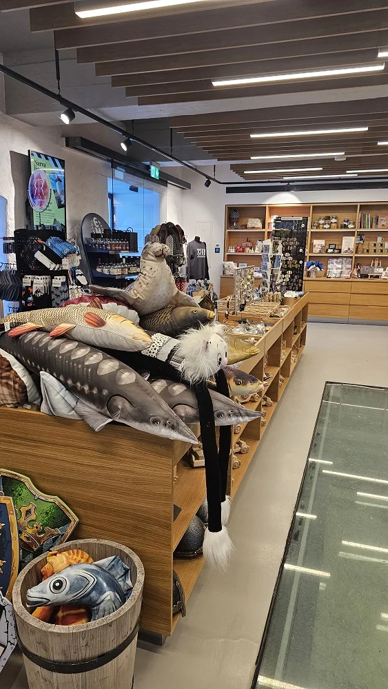 Narvan museon myymälä