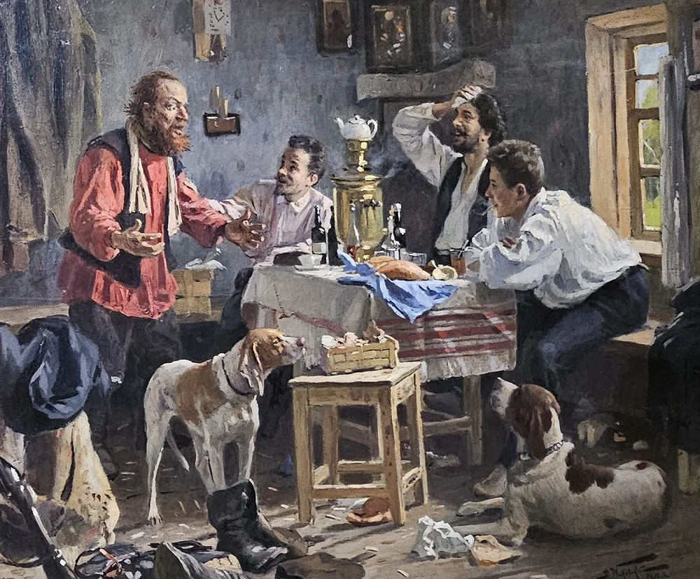 Elämää Itä-Virossa maalauksissa