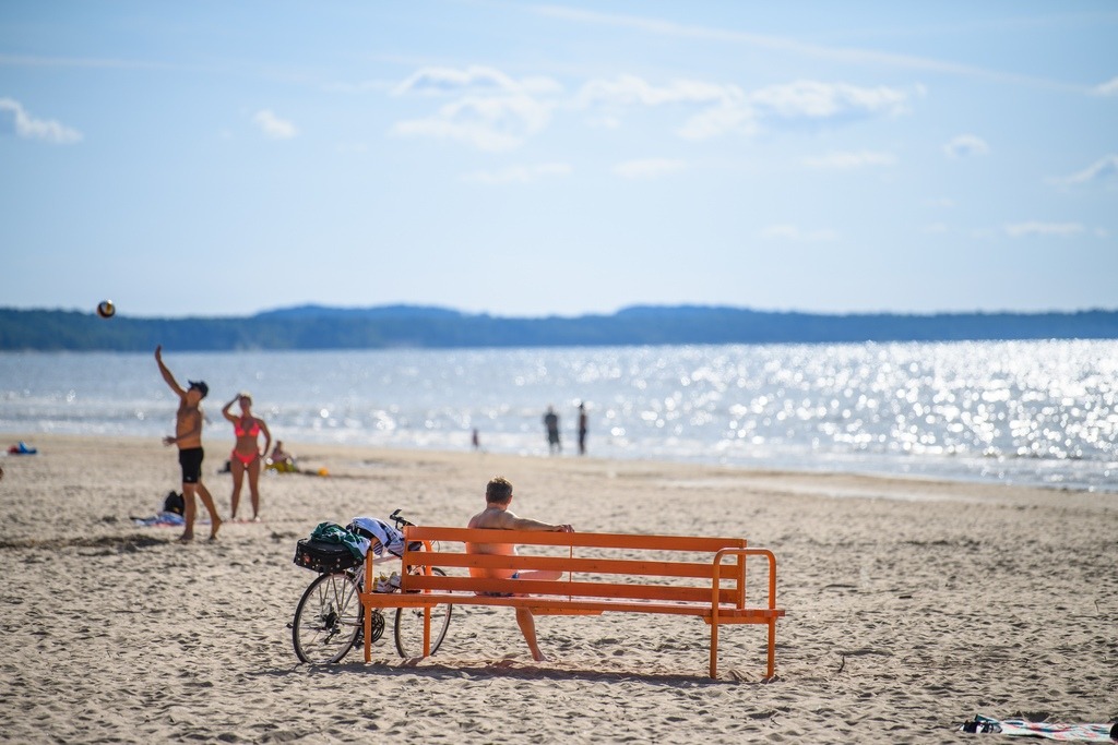 Matka Itä-Viroon: Narva-Jõesuun ranta kesällä