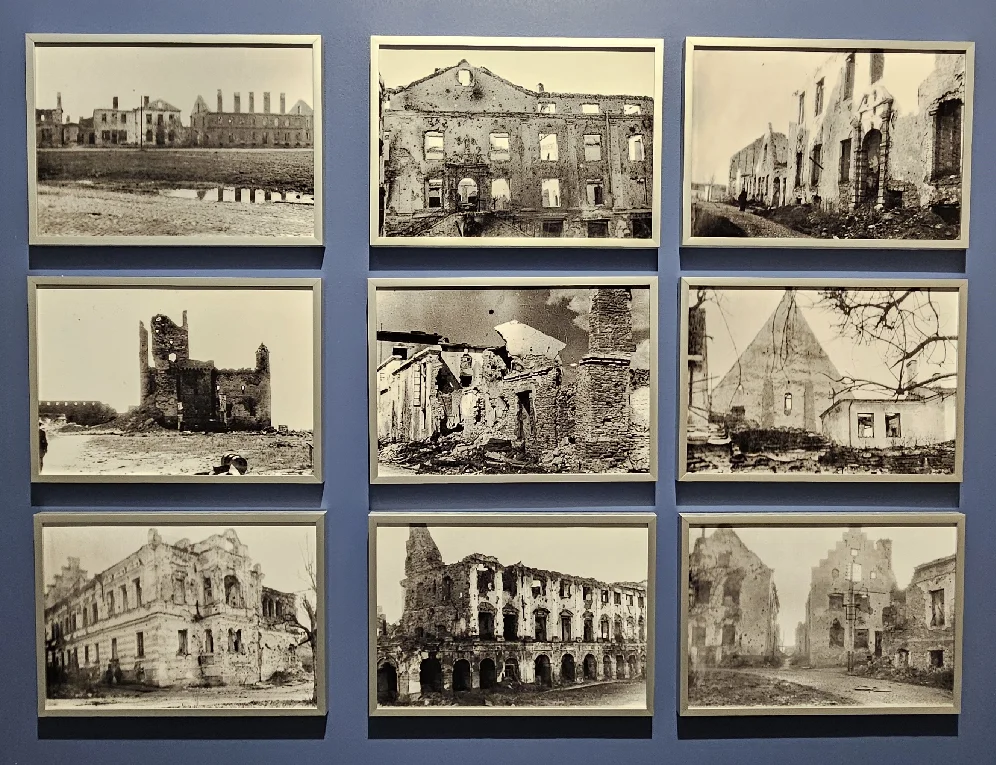 Kuvadokumentaatiota maaliskuun pommituksista vuodelta 1944