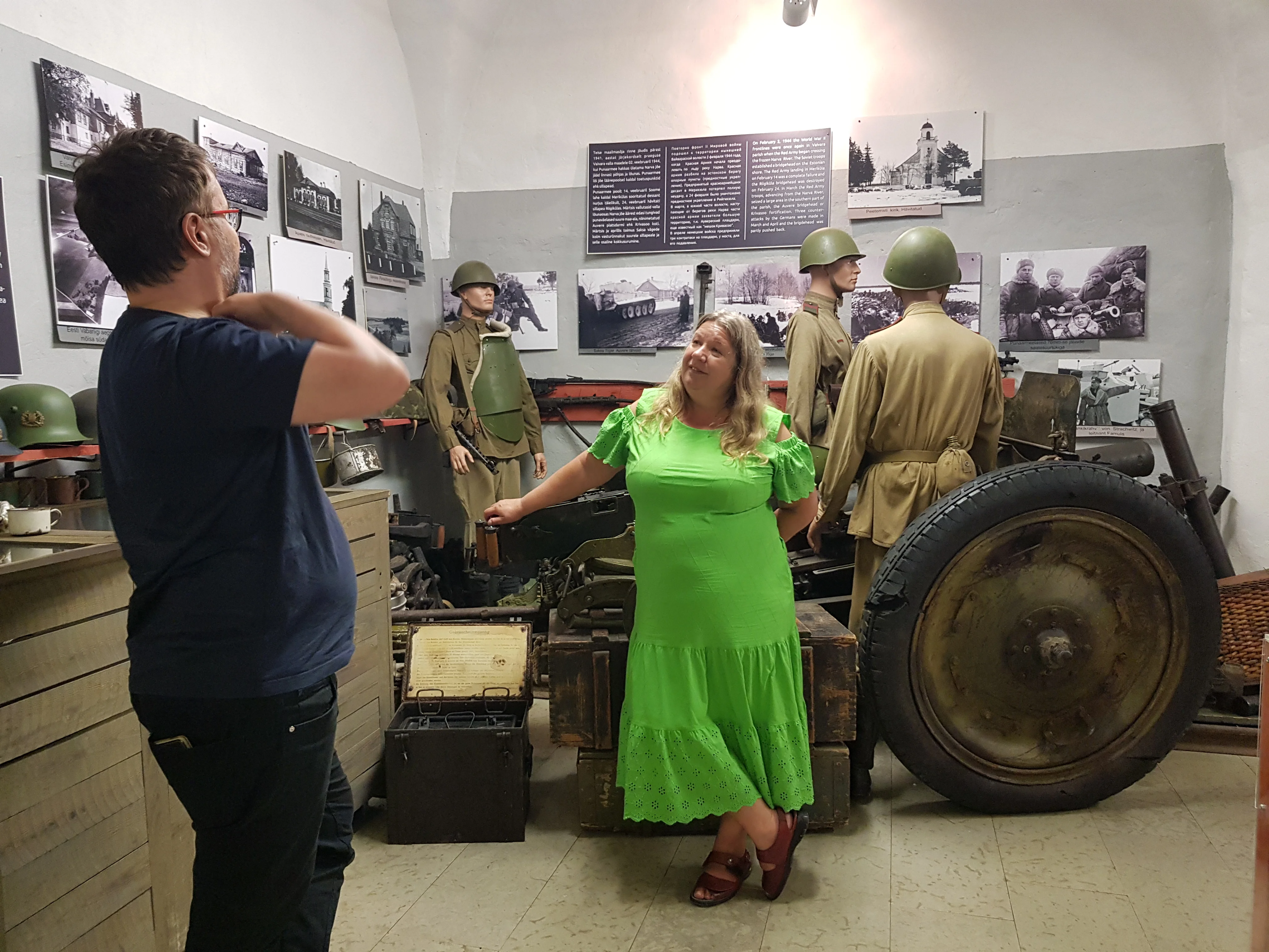 Itä-Viron museot: Vaivaran Sinimäkien museo