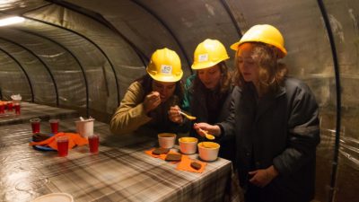 Подземный ресторан музея-шахты