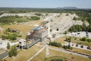 Eesti Kaevandusmuuseum Ida-Virumaal, territoorium õhust