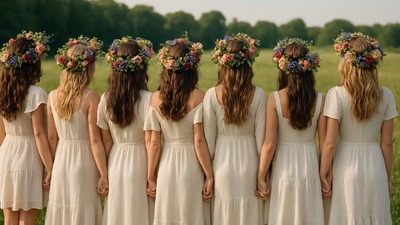 Tüdrukuteõhtu pakett Karukellas lillepärgade, mimosa ja fotograafiga 