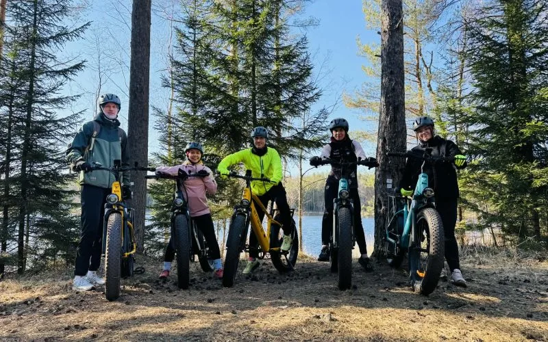 Avasta Alutaguse rahvusparki elektriliste fatbike’idega – kaks ühe hinnaga!