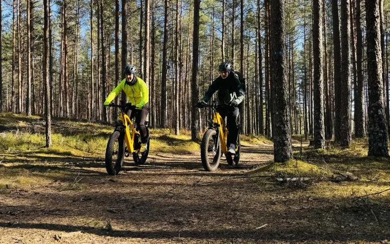 Avasta Alutaguse rahvusparki elektriliste fatbike’idega – kaks ühe hinnaga!