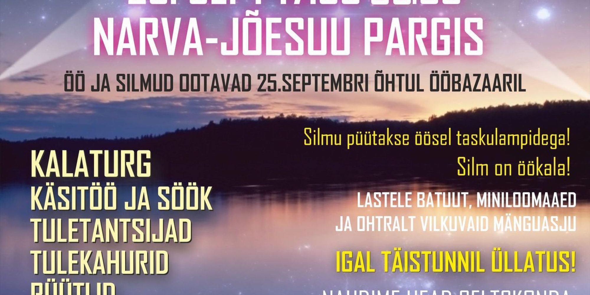 Narva Jõesuu silmufestival